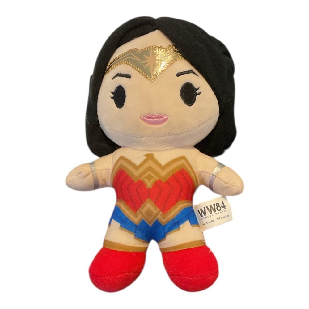 DC COMICS Wonder Woman Plush Doll Toy 8" Super Heroine WW84
